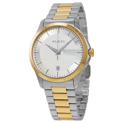 Gucci Timeless Silver Dial Two